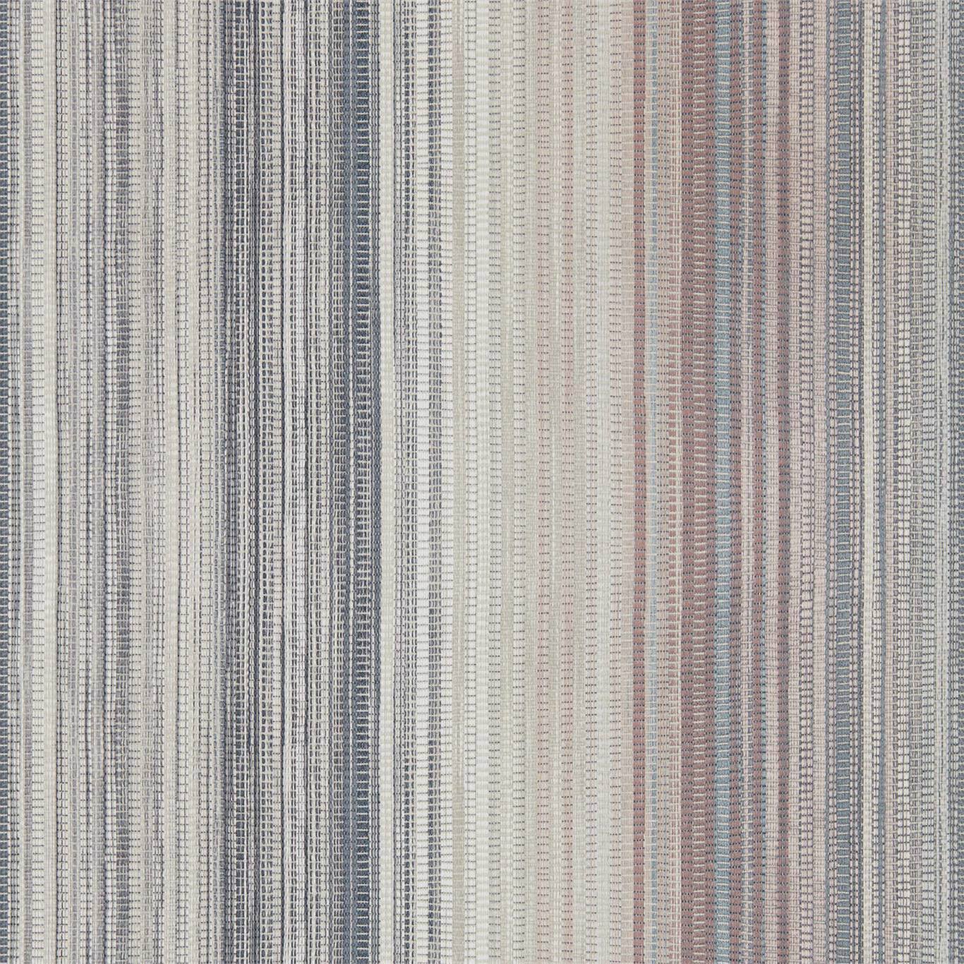 Spectro Stripe Wallpaper - Steel/Blush - Harlequin - HMWF111964 - Morris Wallpaper