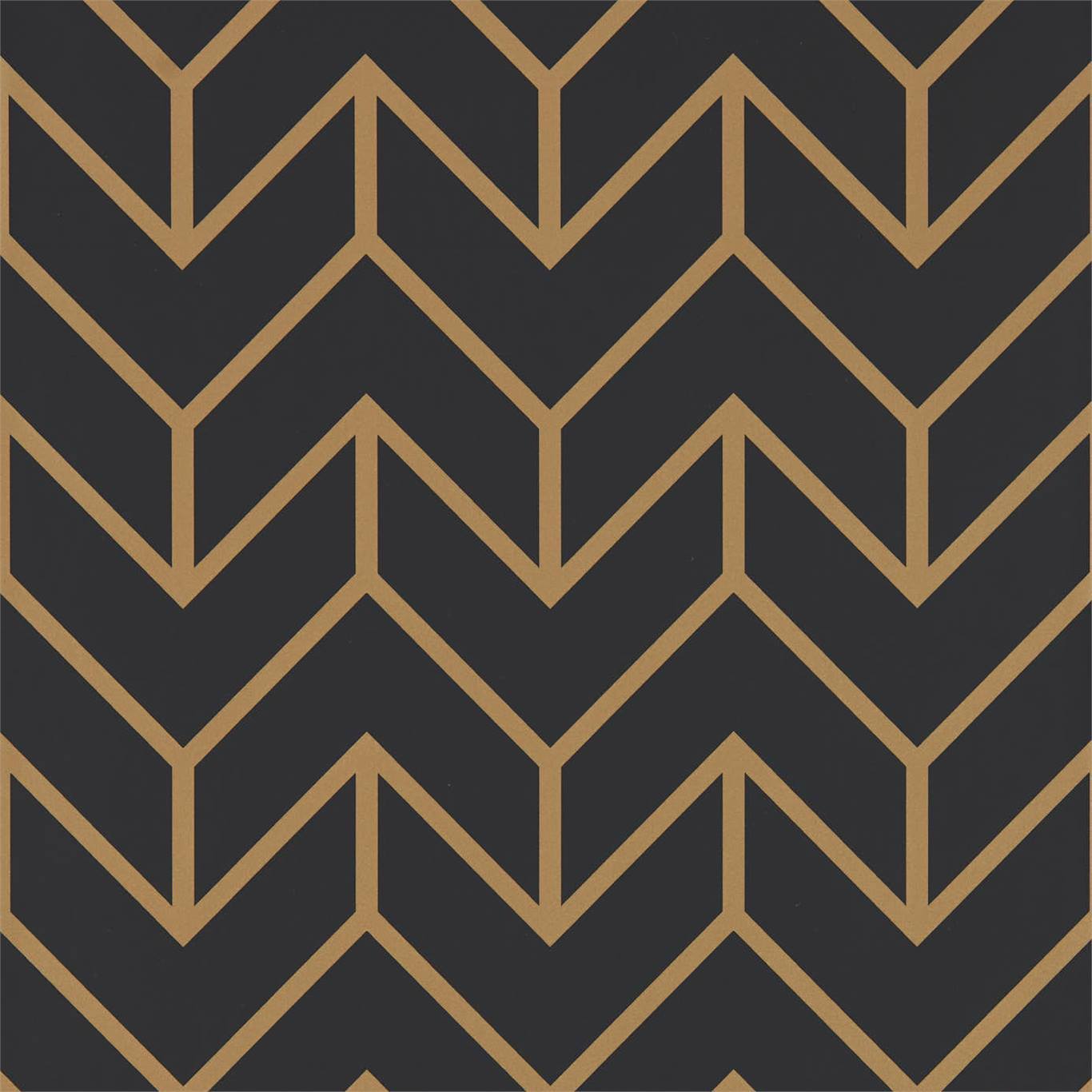 Tessellation Wallpaper - Graphite - Harlequin - HMWF111985 - Morris Wallpaper