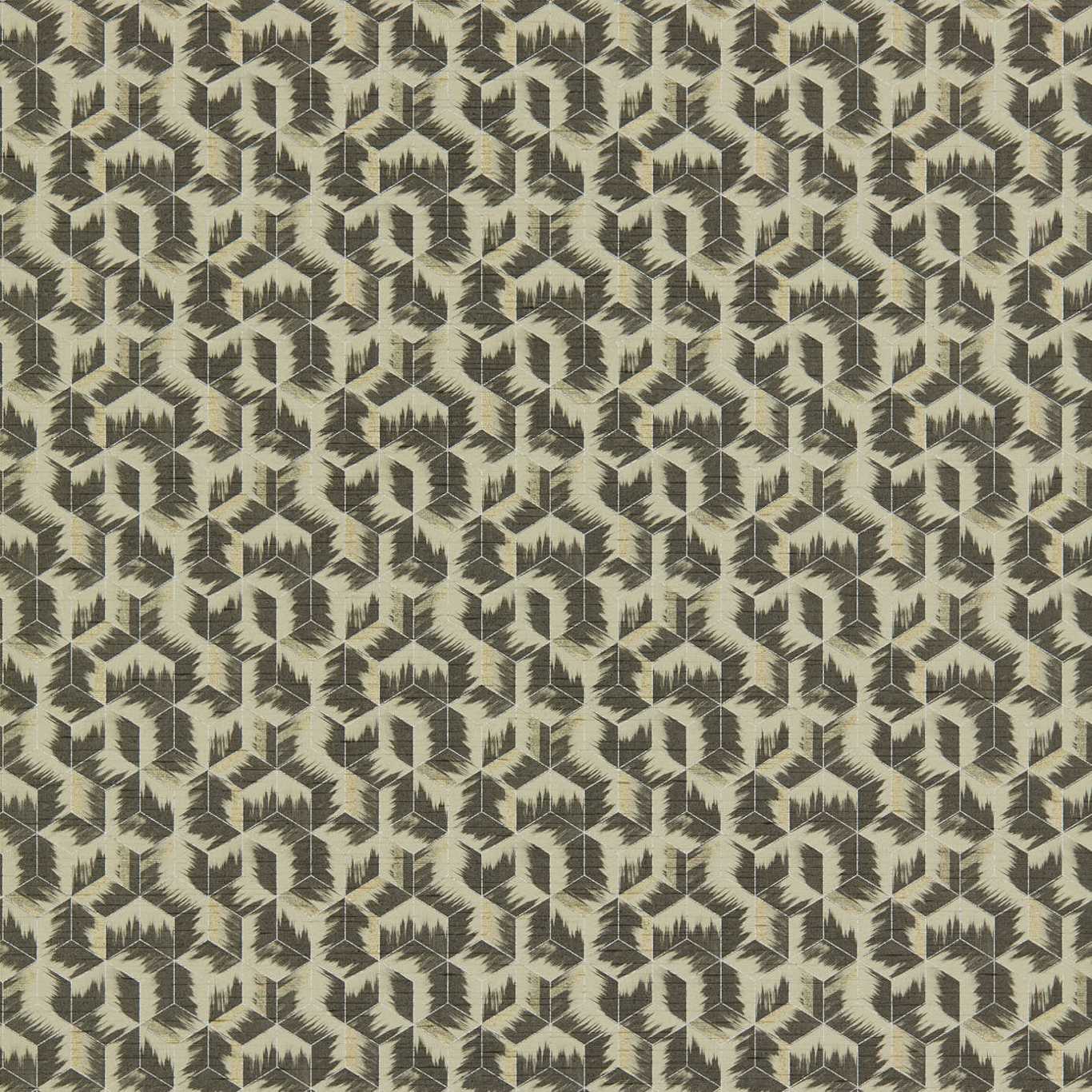 Tumbling Blocks Wallpaper - Stone - ZRHW312892 - Zoffany - Morris Wallpaper