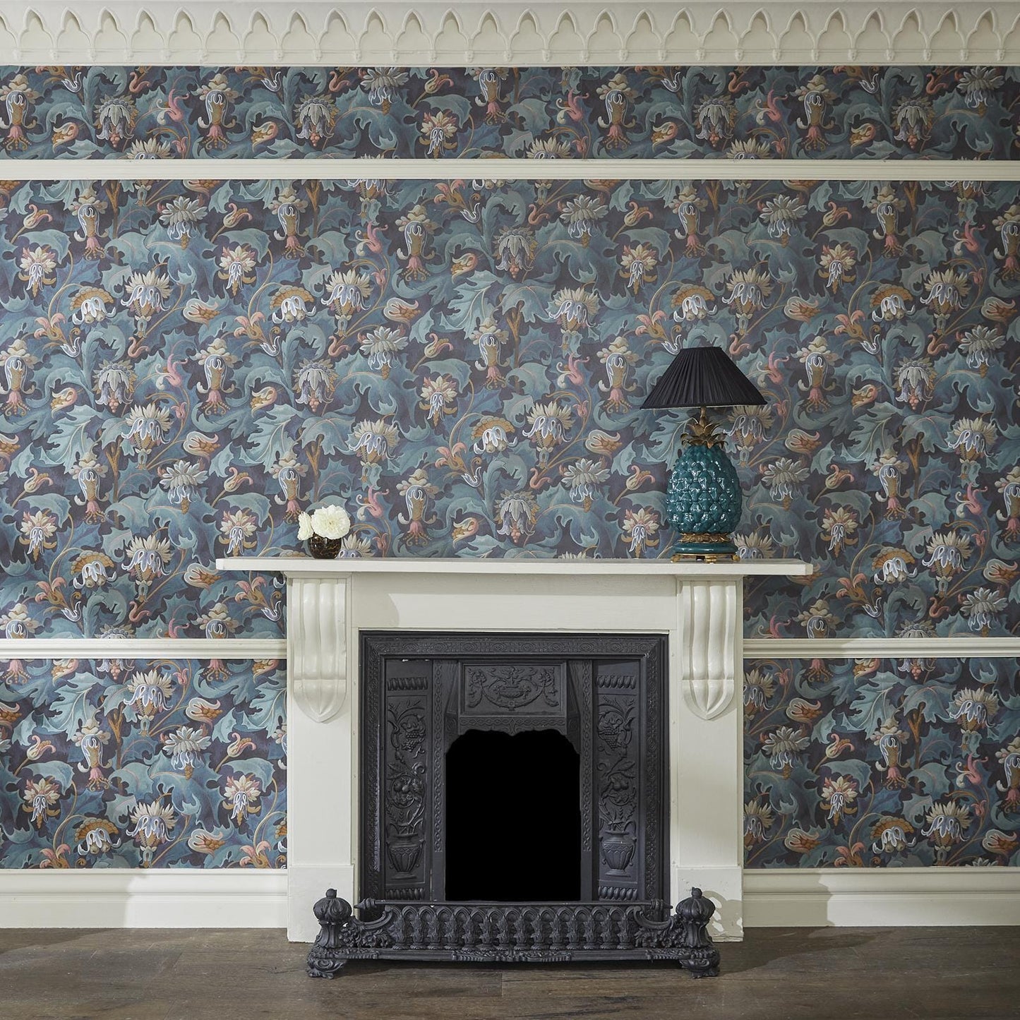Vespertine Wallpaper - Apatite - House of Hackney - 1-WA-VSP-DI-APA-XXX - Morris Wallpaper