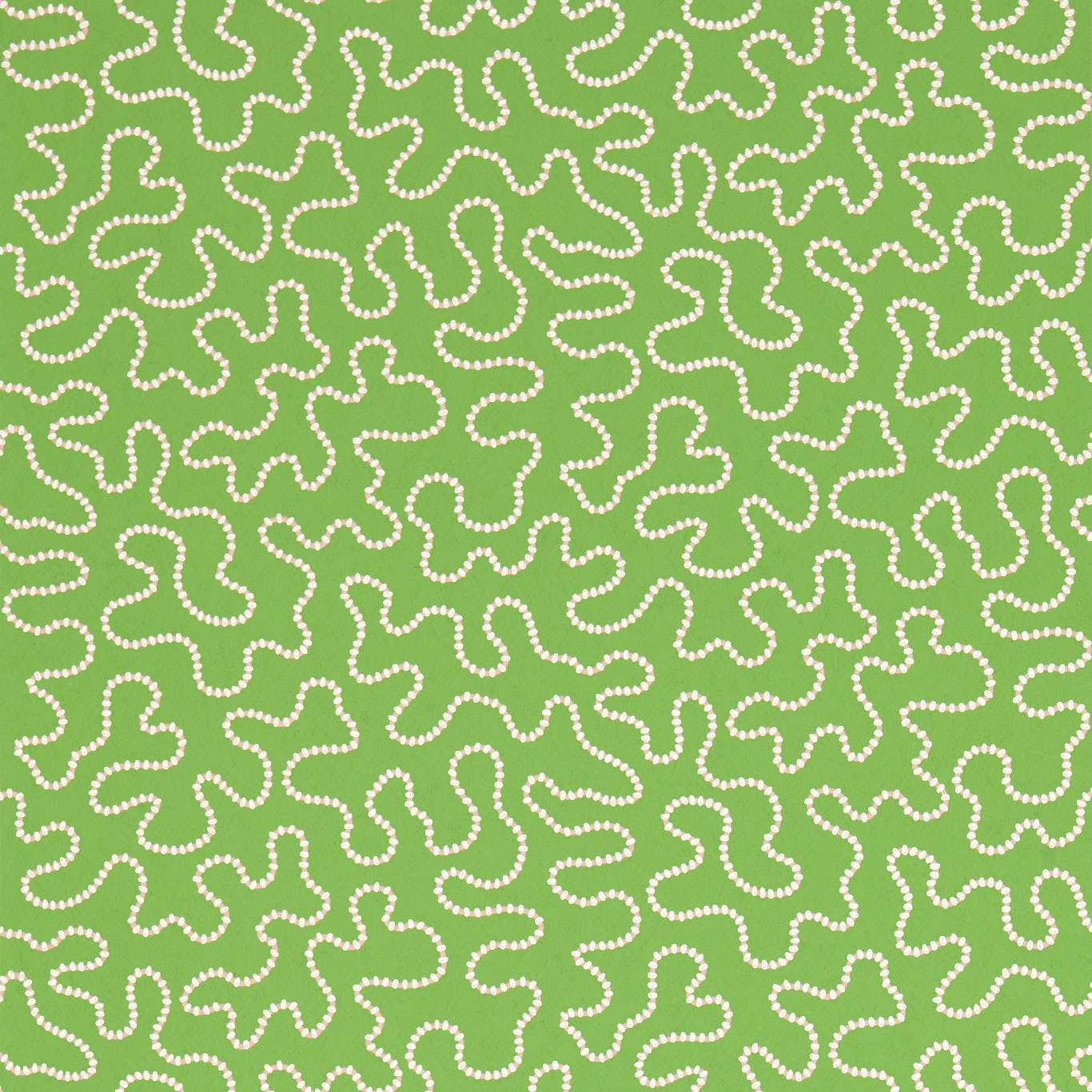 Wiggle Wallpaper - Peridot/Rose Quartz - Harlequin - HSRW113064 - Morris Wallpaper