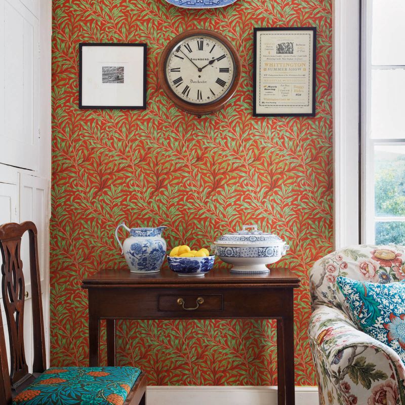 Willow Boughs Wallpaper - Blue - Morris & Co - WM7614/4 - Morris Wallpaper