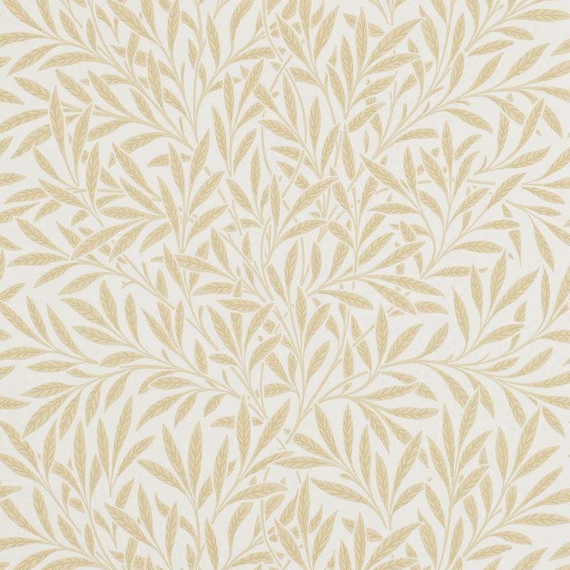 Willow Wallpaper - Buff - Morris & Co - 210385 - Morris Wallpaper