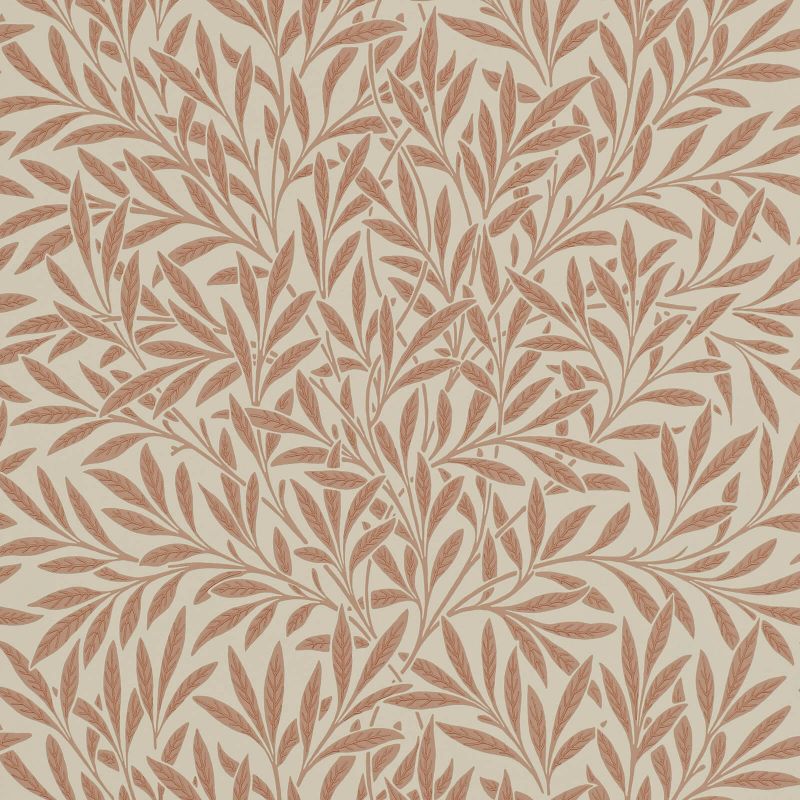 Willow Wallpaper - Russet - Morris & Co - 210381 - Morris Wallpaper