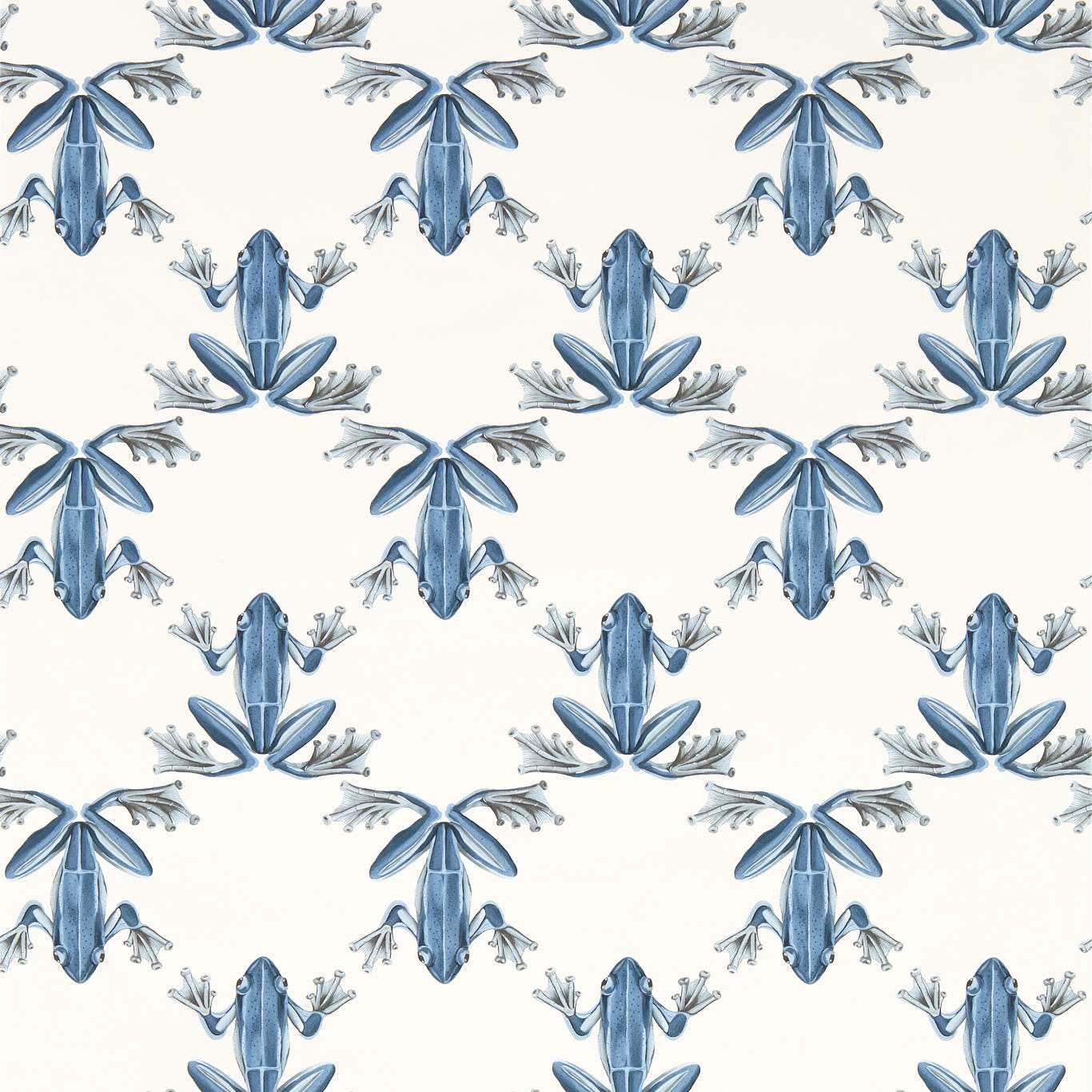 Wood Frog Wallpaper - Wild Water/Chalk - Harlequin - HC4W113012 - Morris Wallpaper