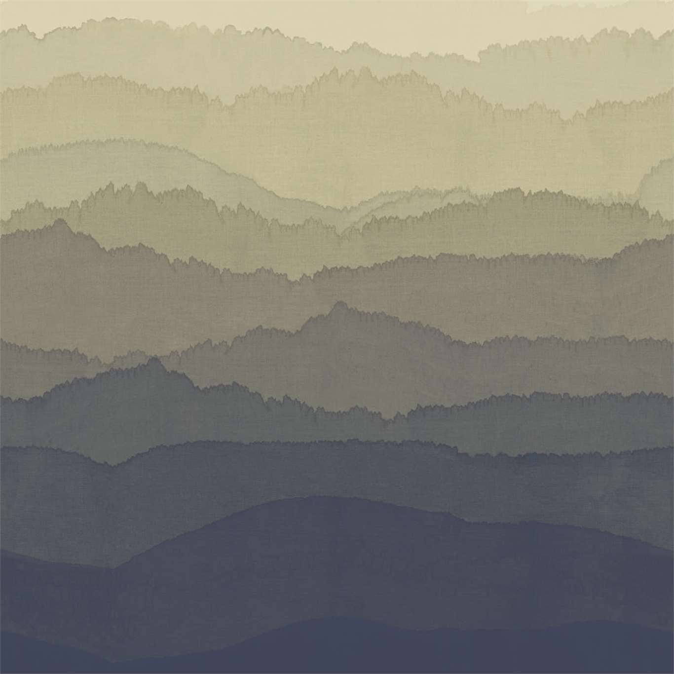 Wray Wallpaper - Tigers Eye/Ink - ZTOT312732 - Zoffany - Morris Wallpaper