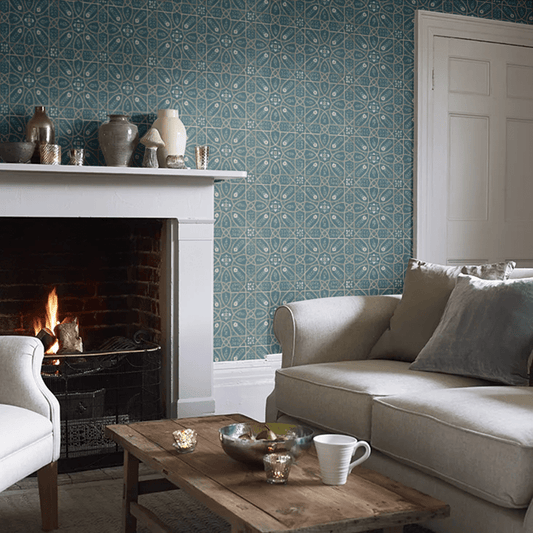 Brophy Trellis Wallpaper by Morris & Co. - Morris Wallpaper