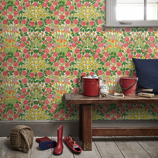 Campanula Wallpaper by Morris & Co. - Morris Wallpaper