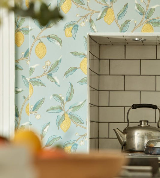 Lemon Tree Wallpaper by Morris & Co. - Morris Wallpaper