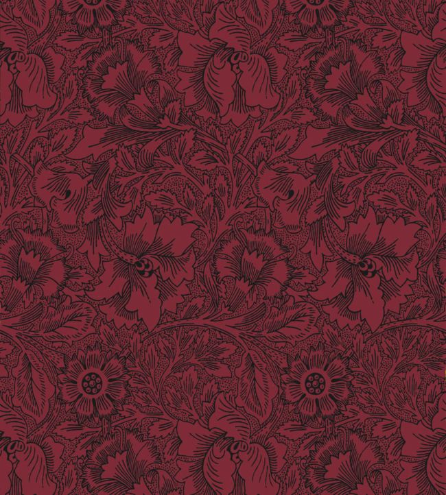Transform Your Home with Poppy Wallpaper by William Morris