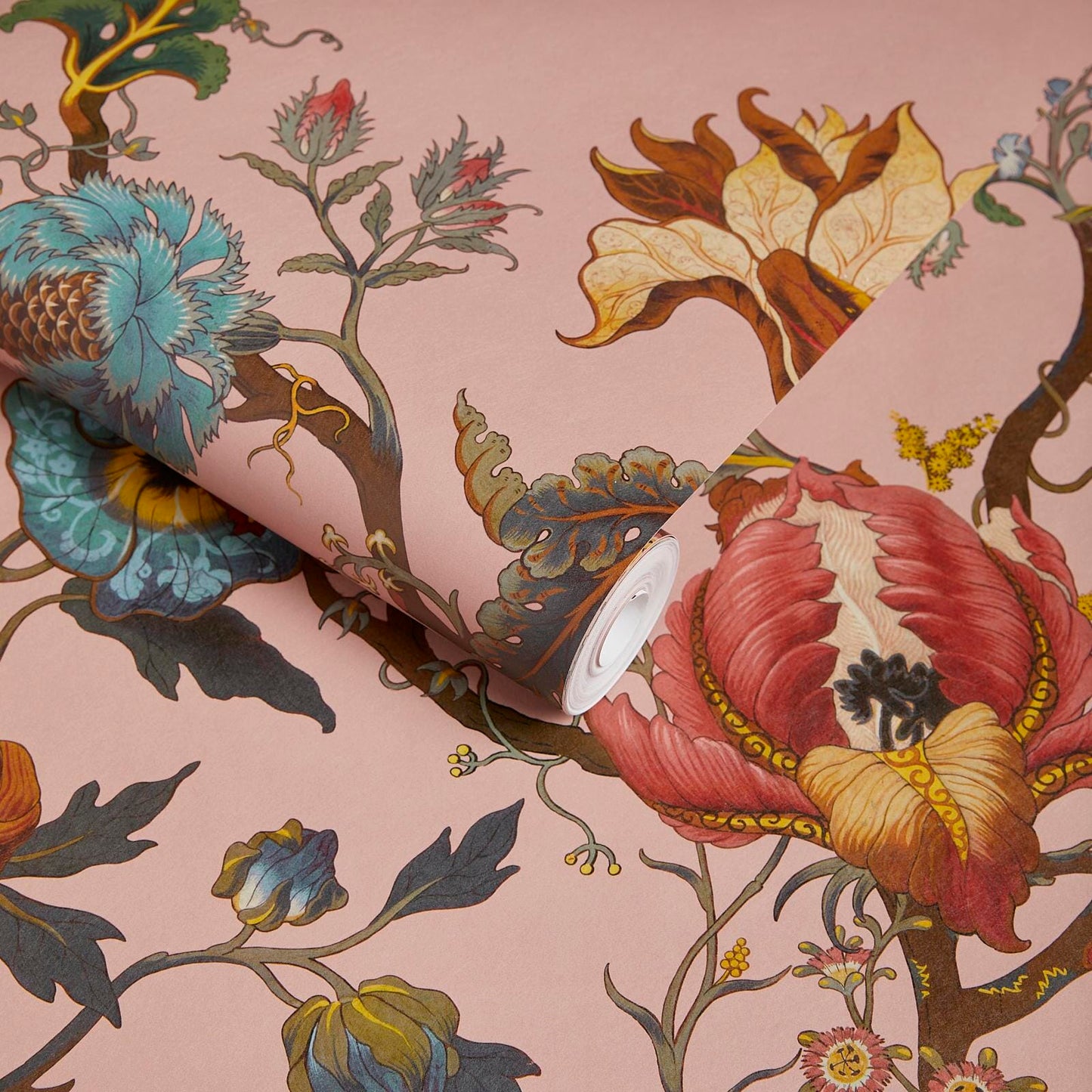 Artemis Climbing Walls Wallpaper - Blush - 1-WA-ART-DI-BLS-PBL