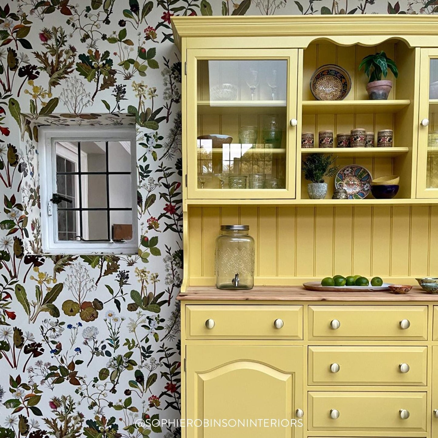 Herbarium Wallpaper - Ecru - 1-WA-HER-DI-ECR-XXX