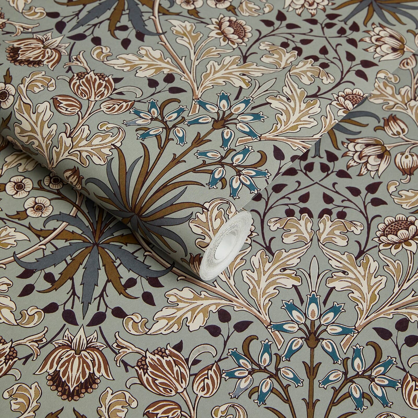 Hyacinth Wallpaper - Dove-Grey - 1-WA-HYA-DI-GRY-XXX