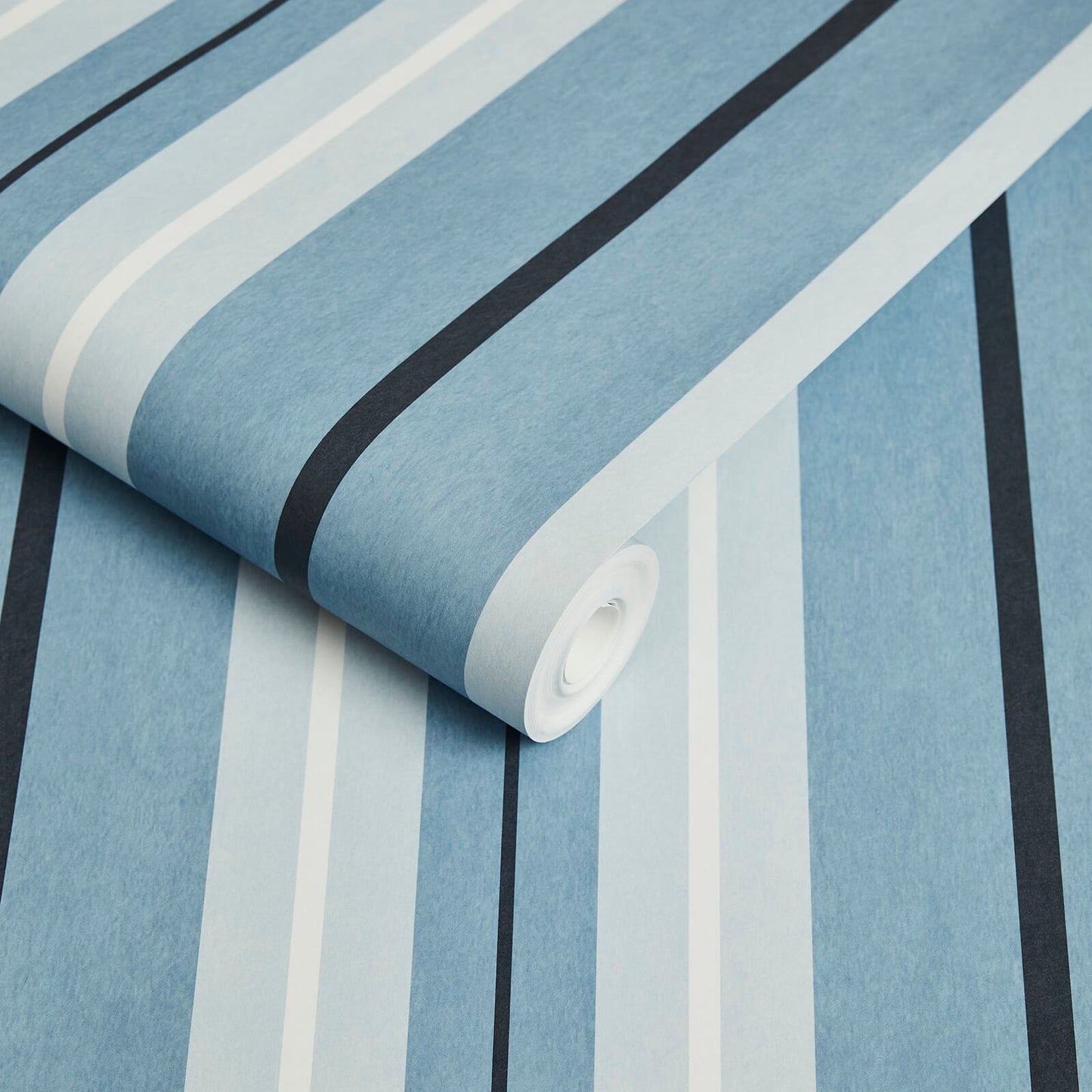 Lauriston Stripe Wallpaper - Sky - 1-WA-LAS-DI-SKY-XXX