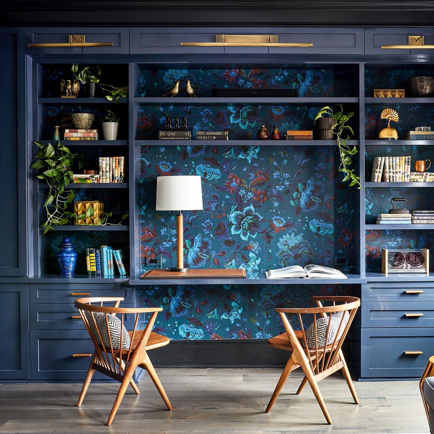 Majorelle Wallpaper - Petrol - 1-WA-MAJ-DI-PET-XXX