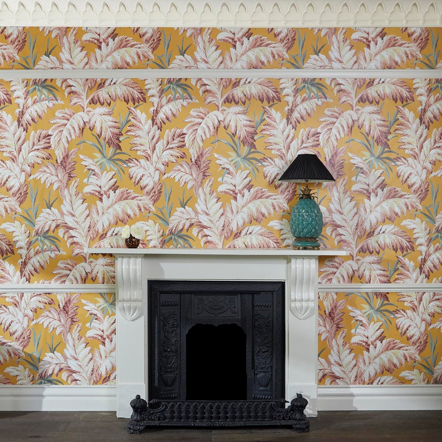 Pluma Wallpaper - Flaxen - 1-WA-PLU-DI-FLX-XXX