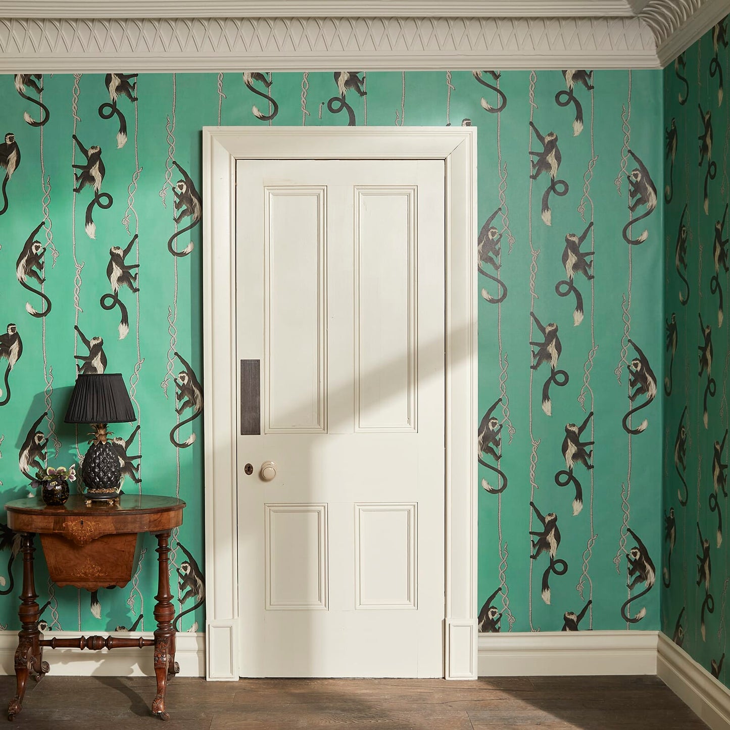Troop Wallpaper - Parakeet-Green - 1-WA-TRO-DI-GRN-XXX