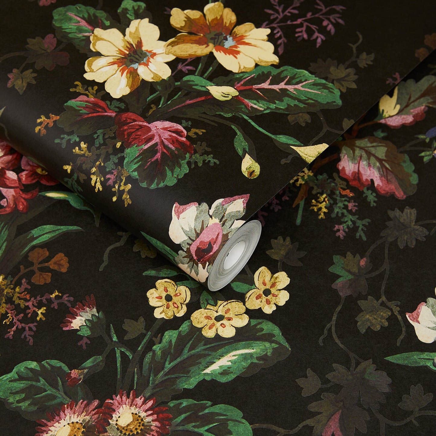 Tulipa Wallpaper - Onyx - 1-WA-TUL-DI-ONX-XXX