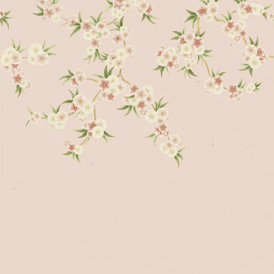 Rosa Wallpaper - Blush Pearl/Peony/Meadow - HDHW112887