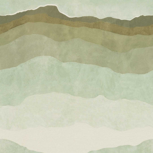 Sedimentary Mural Wallpaper - Evergreen - HDMW113328