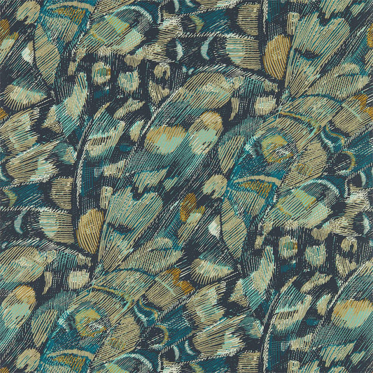 Lamina Wallpaper - Ink/Marine - HM6W112167