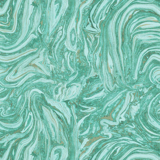 Makrana Wallpaper - Emerald - HMOW110918