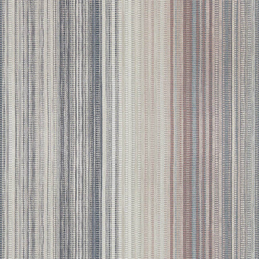 Spectro Stripe Wallpaper - Steel/Blush - HMWF111964