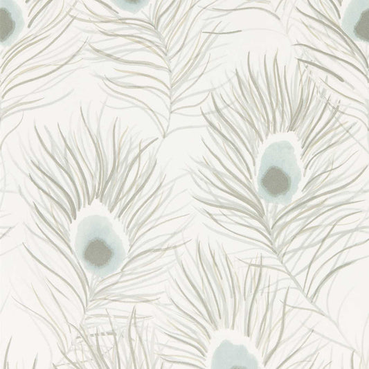 Orlena Wallpaper - Powder Blue/Gilver - HPUT111877