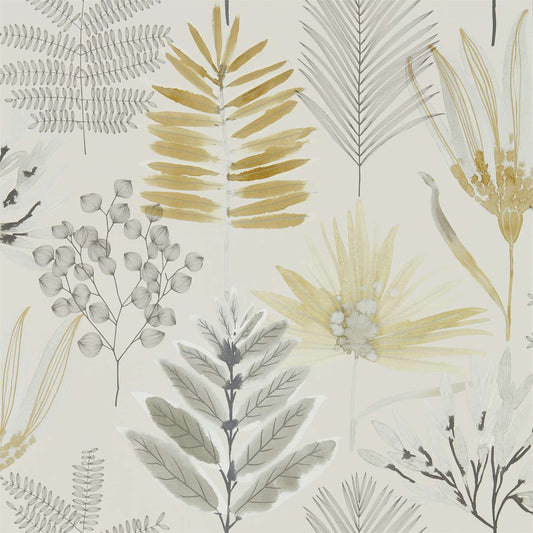 Yasuni Wallpaper - Ochre/Linen - HZAP111762