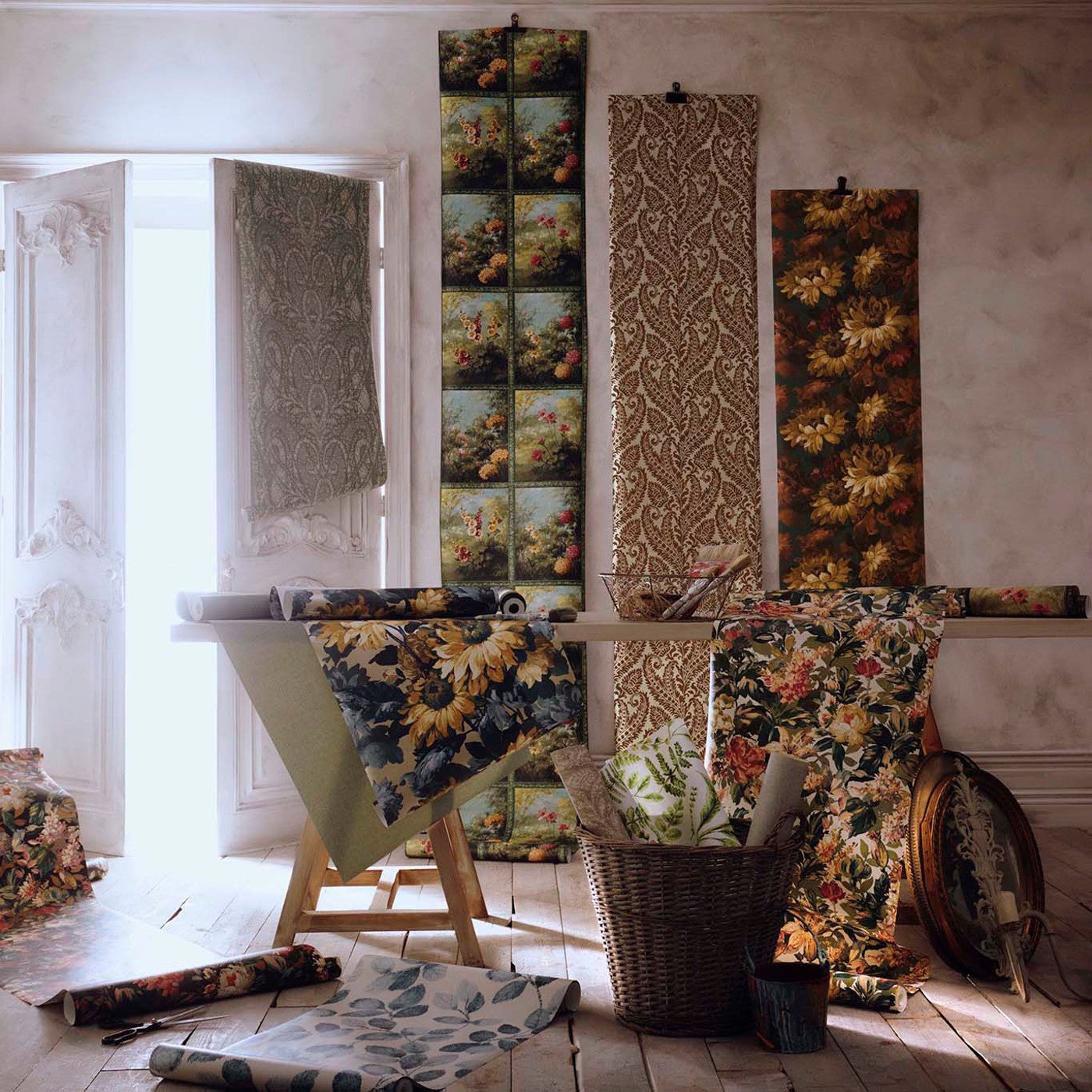 Dalton Wallpaper - Putty - W0157/04