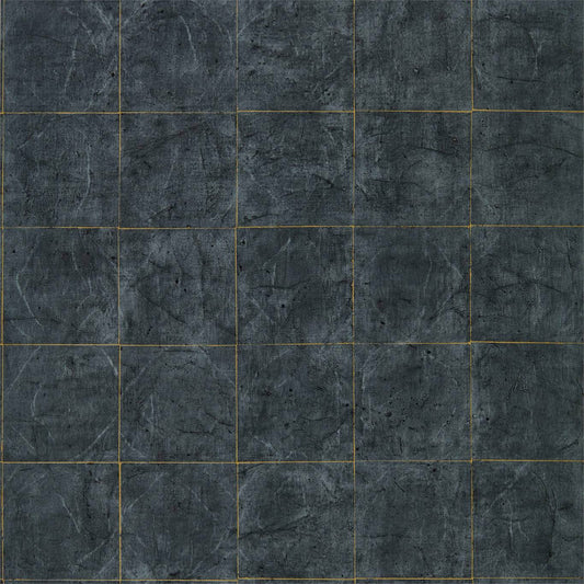 Piastrella Wallpaper - Vine Black - ZFOW312949