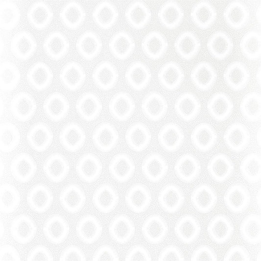 Tallulah Plain Wallpaper - Perfect White - ZFOW312961
