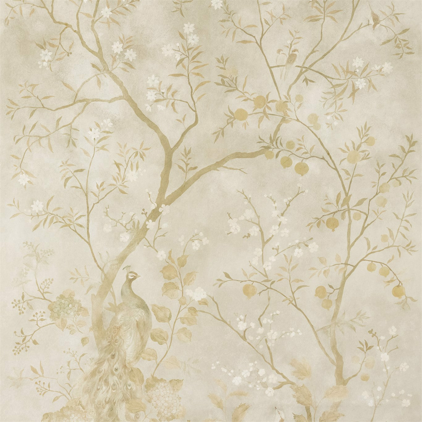 Rotherby Wallpaper - Old Gold - ZKEM312661