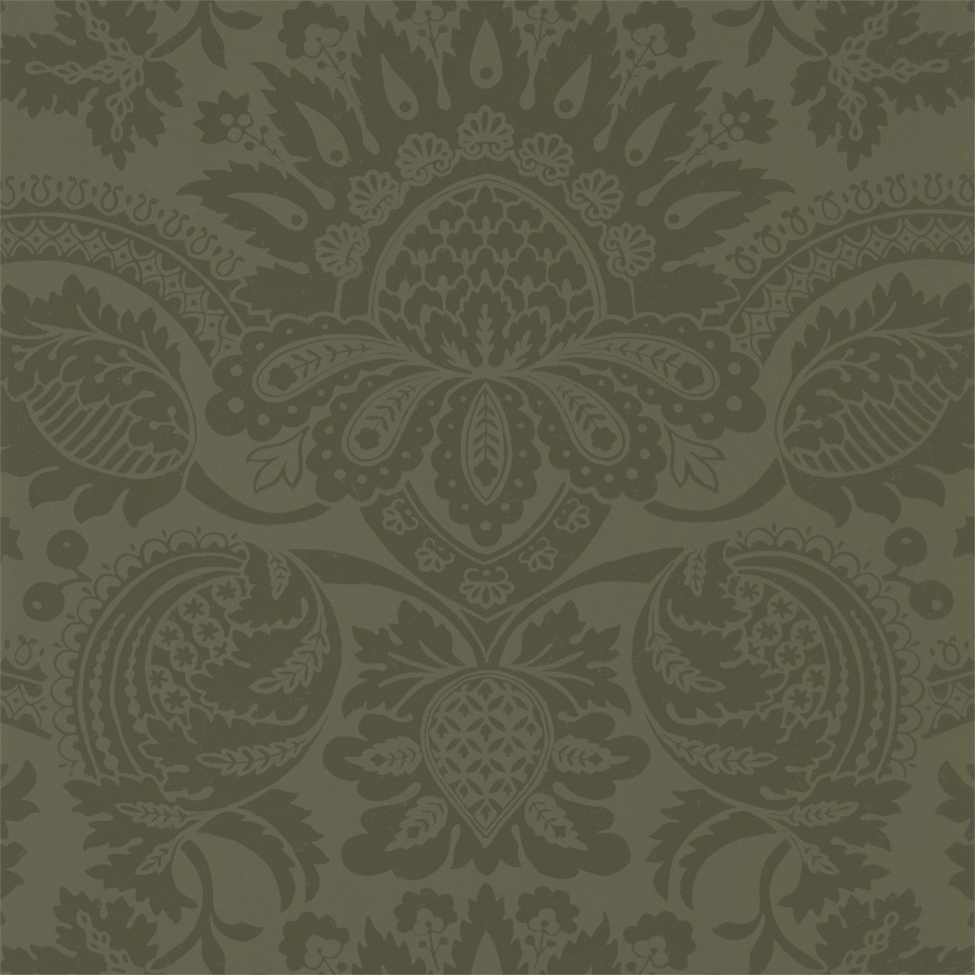 Pomegranate Wallpaper - Olivine - ZPAL312693