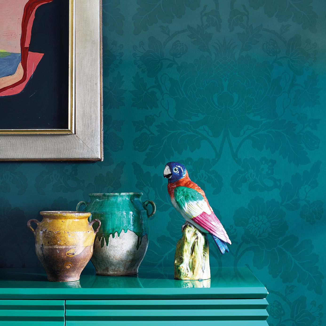 Villandry Wallpaper - Serpentine - ZPAL312698