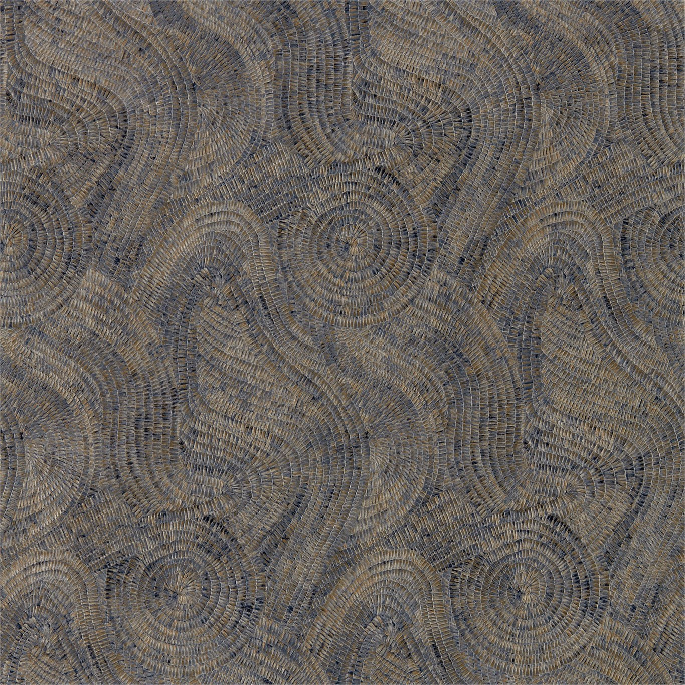 Hawksmoor Wallpaper - Prussian/Copper - ZPHA312599