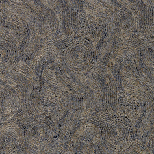 Hawksmoor Wallpaper - Prussian/Copper - ZPHA312599