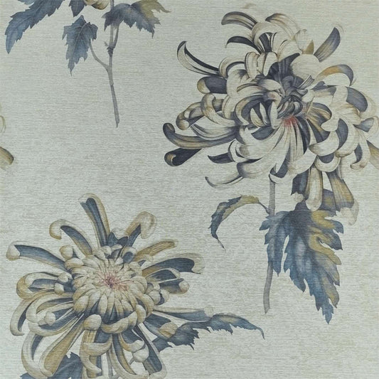 Evelyn Wallpaper - Tigers Eye/Bluestone - ZTOT312735
