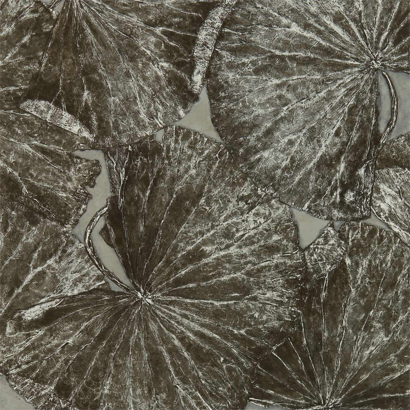 Taisho Deco Wallpaper - Fossil - ZTOT312749