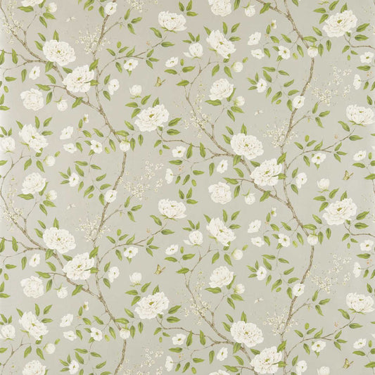 Romeys Garden Wallpaper - Silver - ZWOO311333