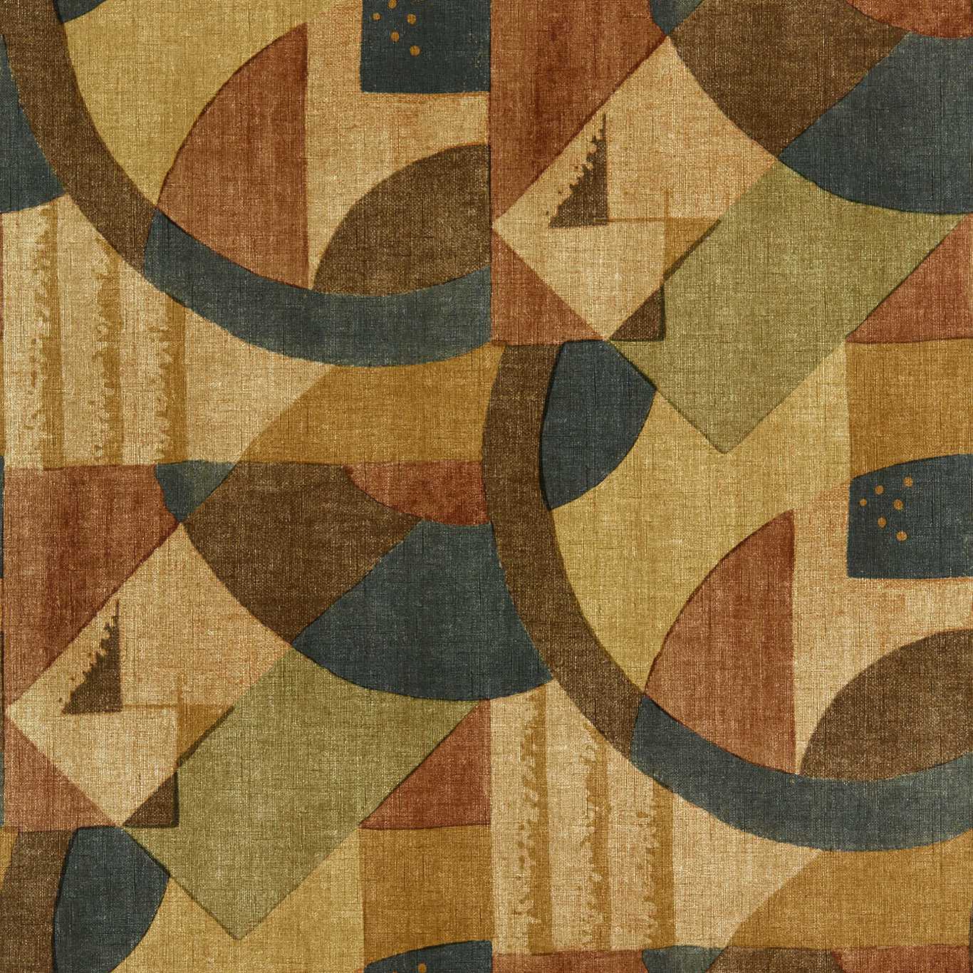 Abstract 1928 Wallpaper - Antique Copper - Zoffany - ZRHW312888 - Morris Wallpaper