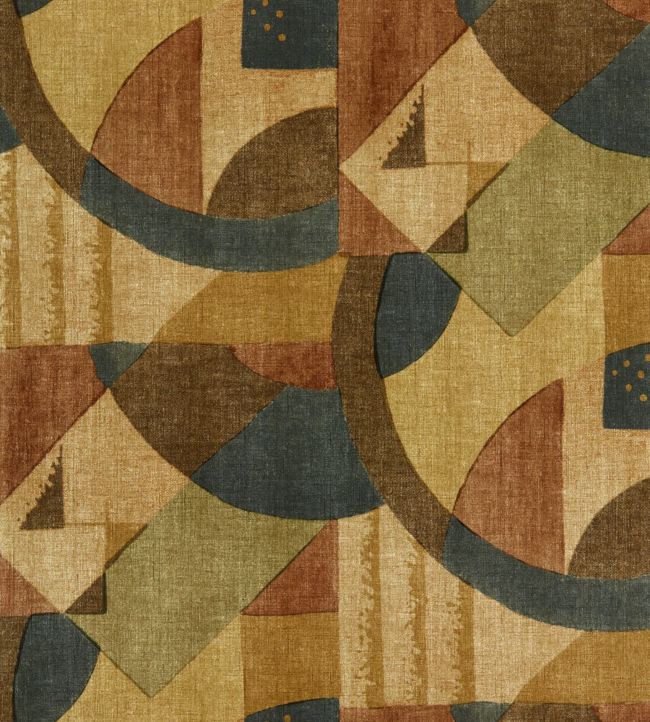 Abstract 1928 Wallpaper - Antique Copper - ZRHW312888 - Zoffany - Morris Wallpaper