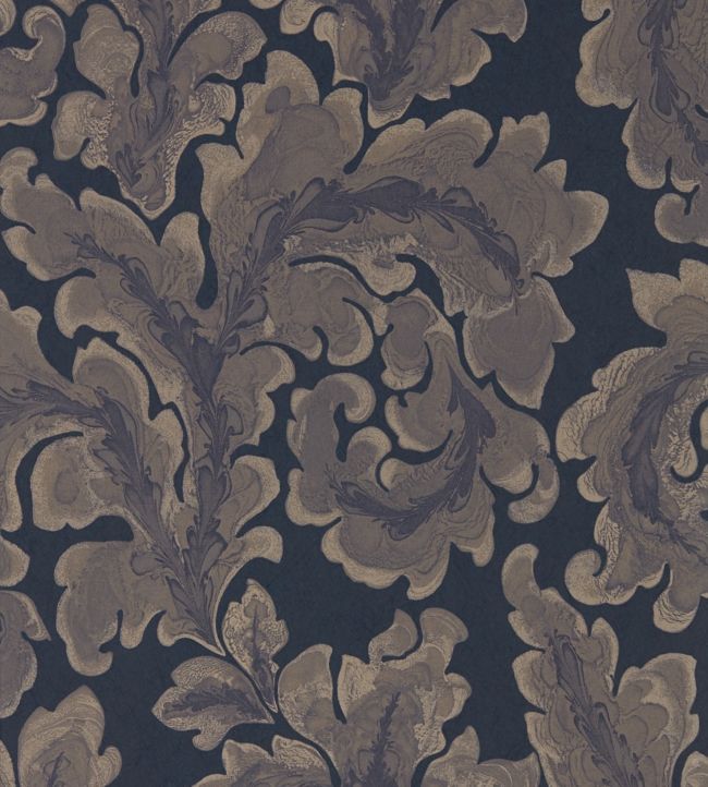 Acantha Wallpaper - Ink - ZPHA312620 - Zoffany - Morris Wallpaper