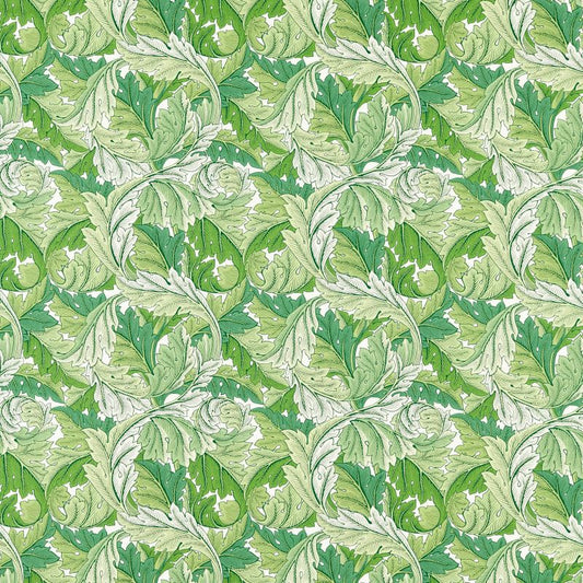 Acanthus Fabric - Leaf Green - Morris & Co - 226896 - Premier Wallcovering