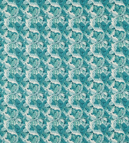Acanthus Fabric - Teal - F1681/04 - Clarke & Clarke