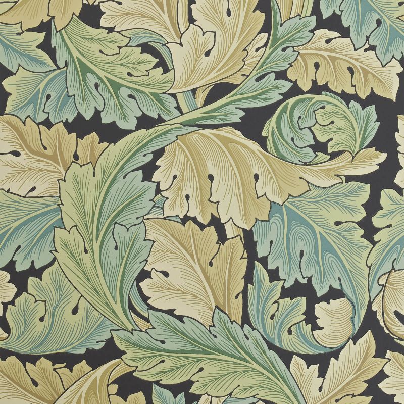 Acanthus Wallpaper - Privet - Morris & Co - 212550 - Morris Wallpaper