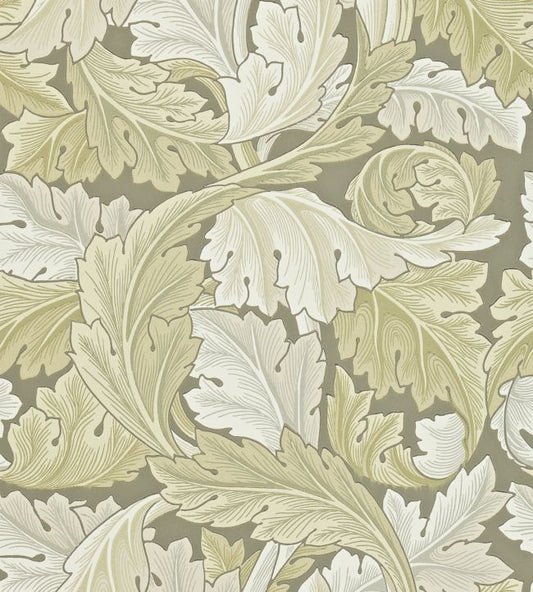 Acanthus Wallpaper - Stone - 212552 - Morris & Co