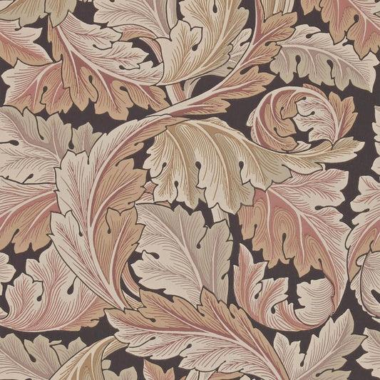 Acanthus Wallpaper - Terracotta - Morris & Co - 212551 - Morris Wallpaper
