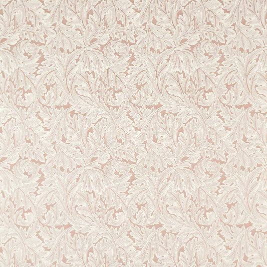 Acanthus Weave Fabric - Blush - Clarke & Clarke - F1741/01 - Morris Wallpaper