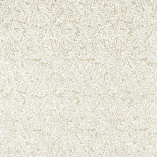 Acanthus Weave Fabric - Ivory - Clarke & Clarke - F1741/03 - Morris Wallpaper